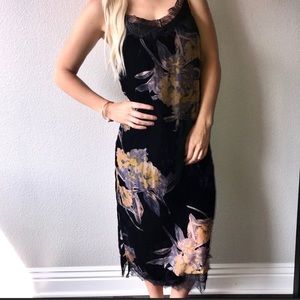 Lace floral dress